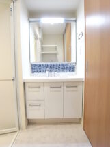 シャワー付き洗面脱衣所